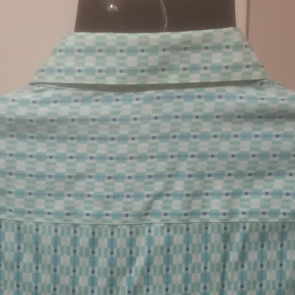 Nat Nast Shirt Men Large L Bowling Silk Cotton Diamond Luxury Originals Button - Picture 9 of 13